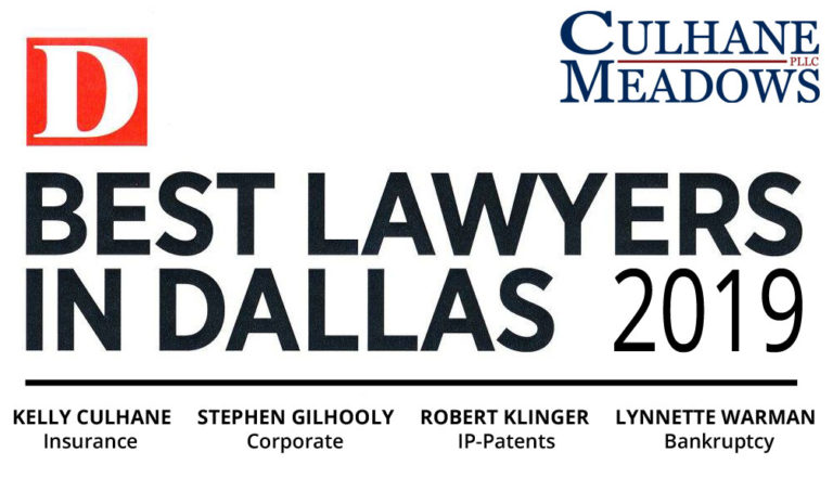 Four Partners included on D Magazine’s 2019 list of Best Lawyers in Dallas