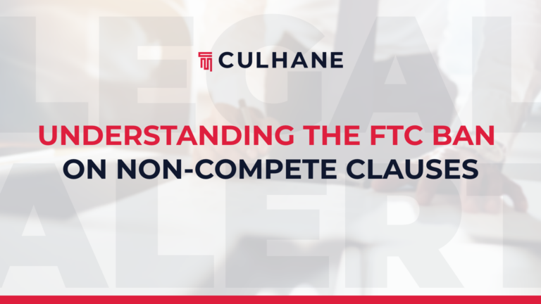 Legal Alert: FTC Ban on Non-Compete Clauses