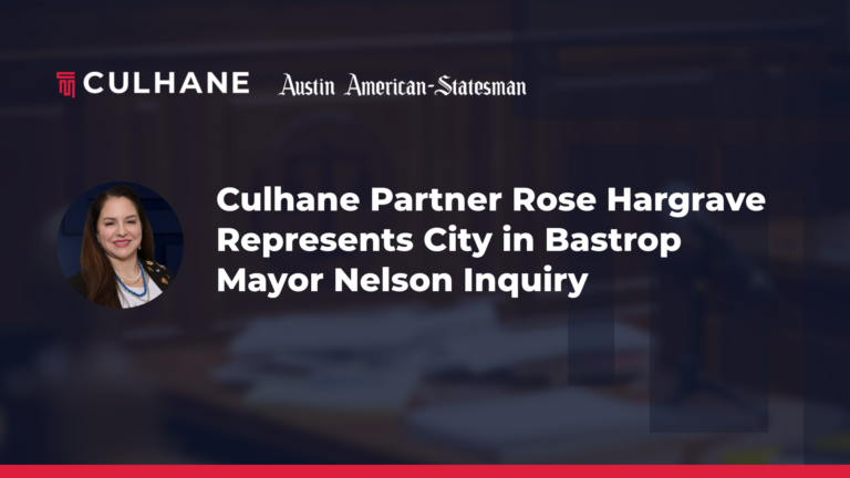 Rose Hargrave Featured In An Article By The Austin American-Statesman: ‘You Let Us Down’; Ethics Panel Reprimands Bastrop Mayor Nelson For Inquiry Interference